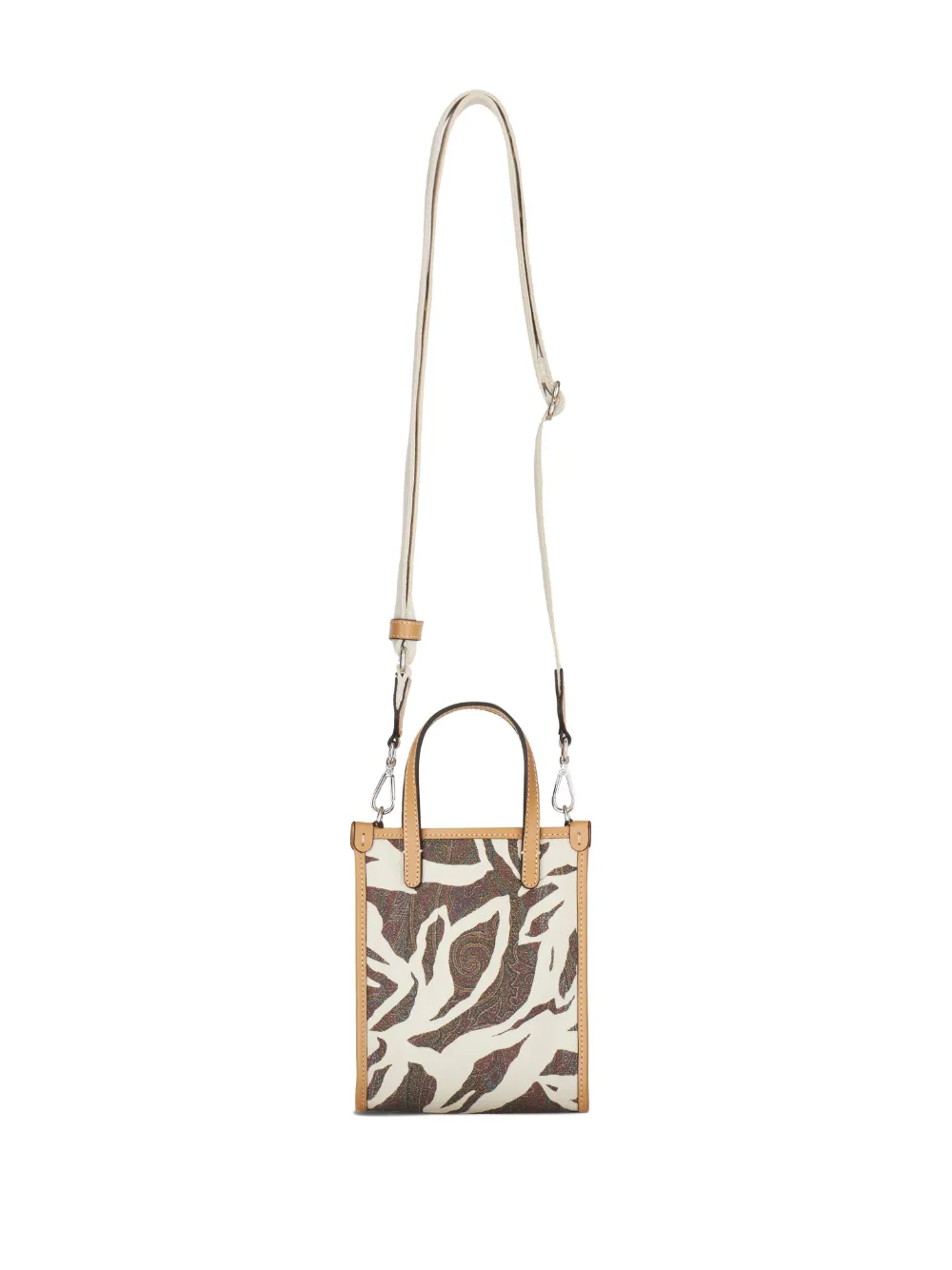 ETRO Tas met logopatch - Bruin