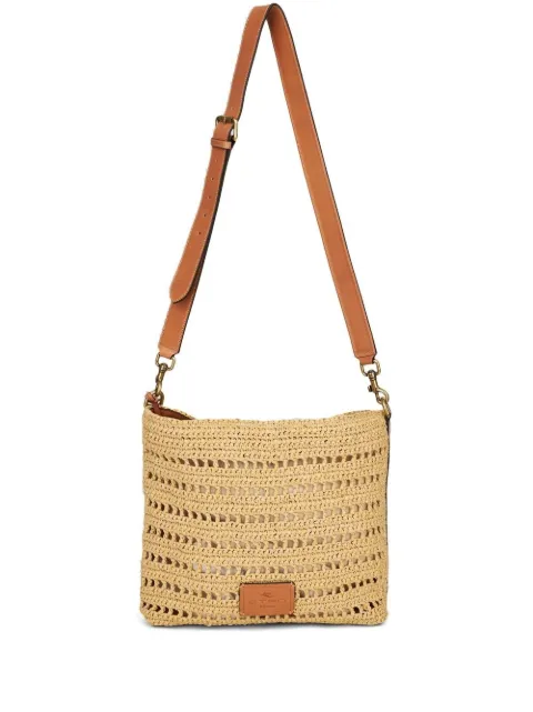 ETRO شنطة كروس بزينة مضفرة