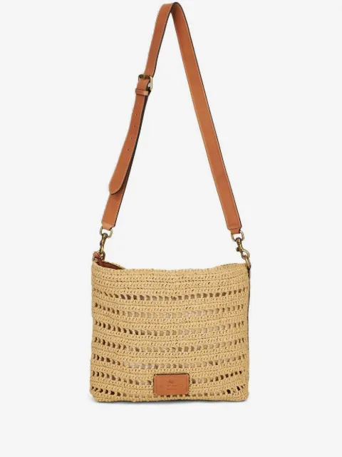 ETRO braided-detail crossbody bag
