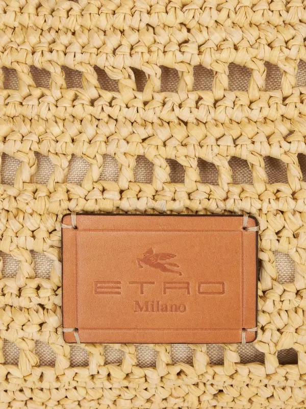 ETROブラウン系パターンショルダーバッグ