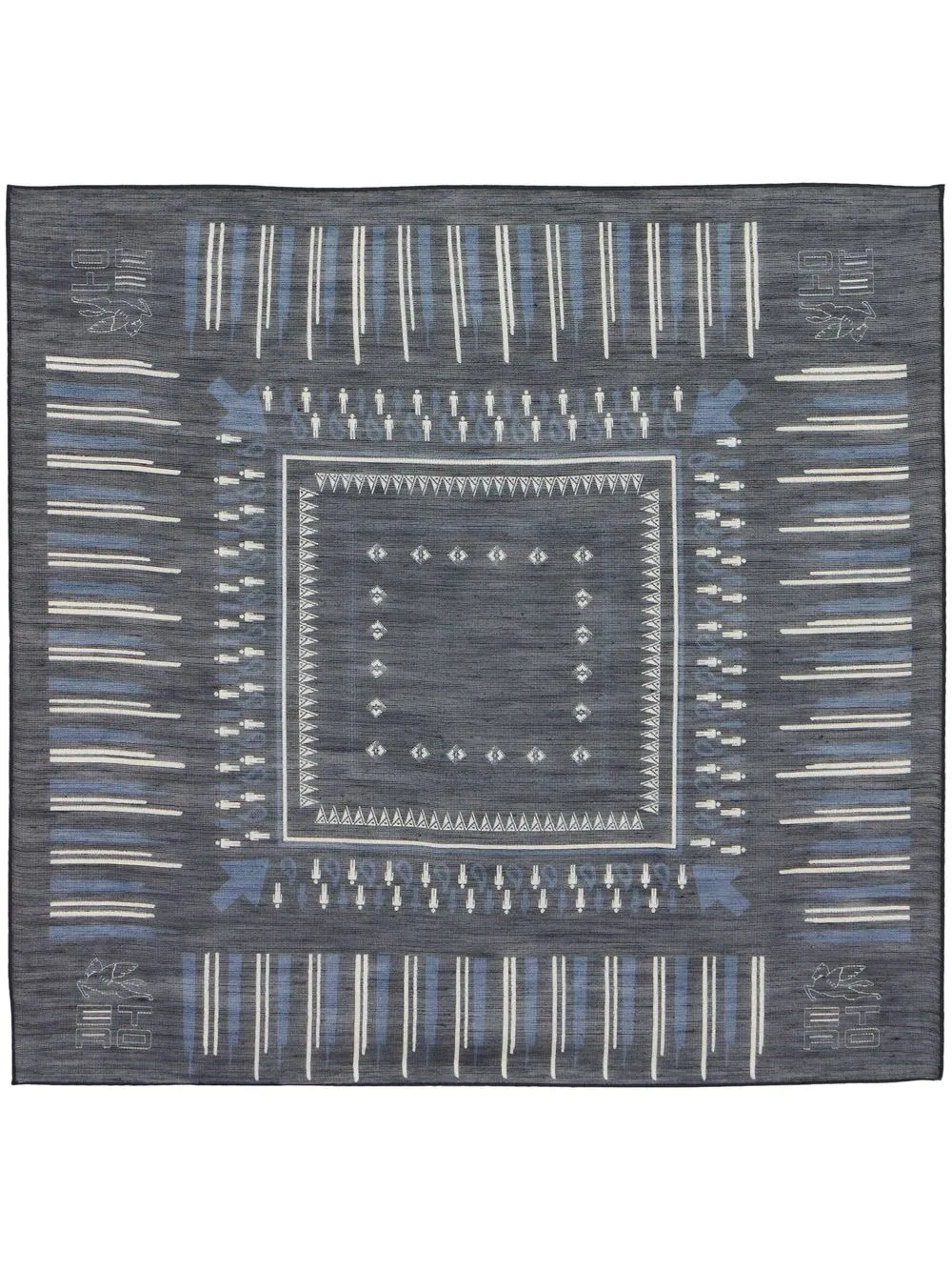 

ETRO pañuelo de bolsillo con estampado gráfico - Negro