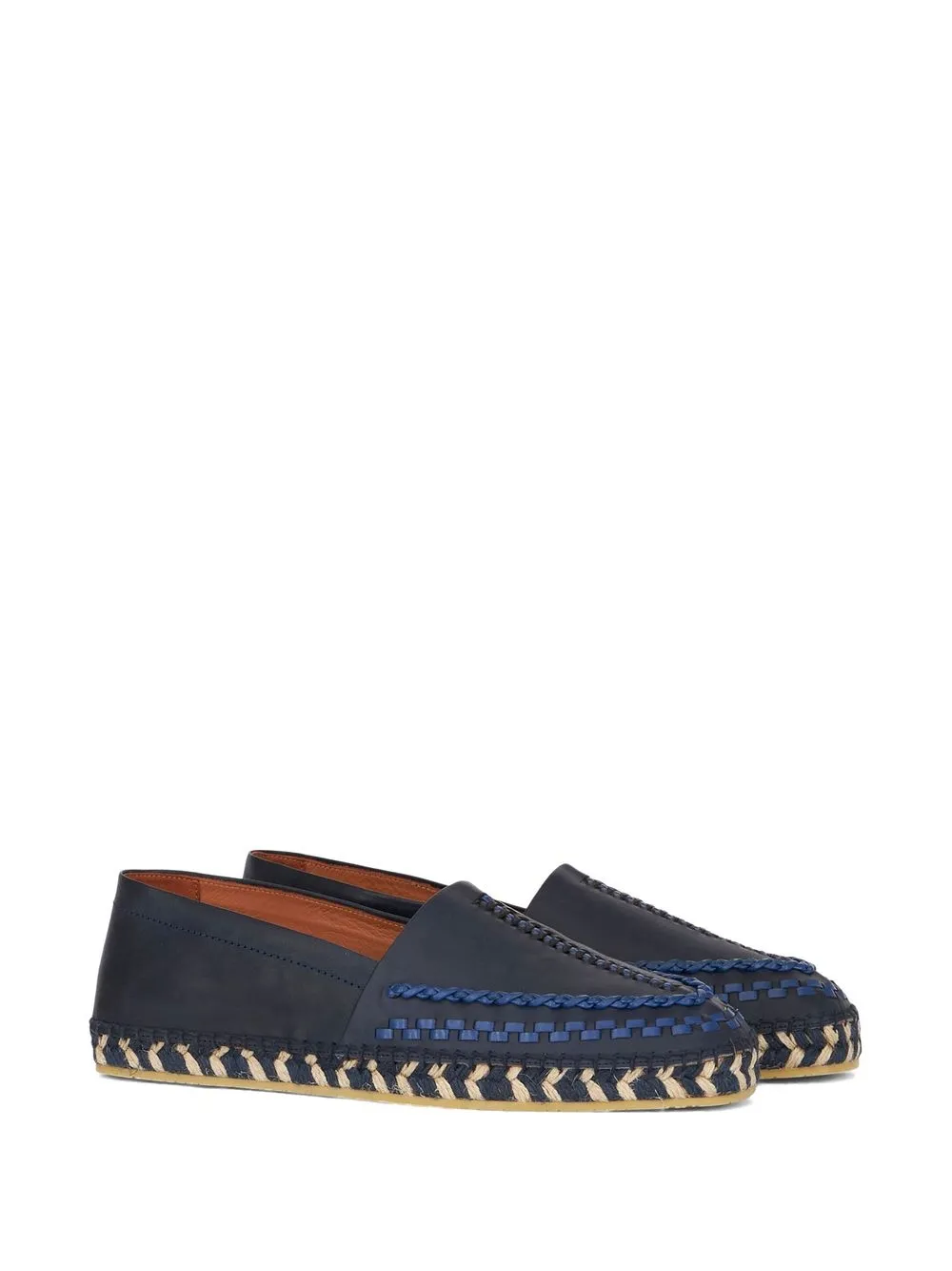 ETRO Loafers met afwerking - Blauw
