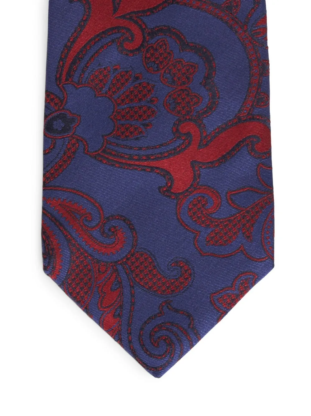 ETRO Stropdas met paisley-print - Blauw