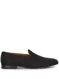ETRO paisley-jacquard detail loafers - Brown