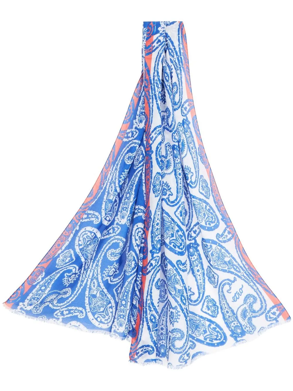 

ETRO paisley-print scarf - Blue