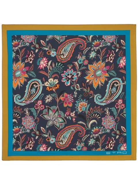 ETRO - paisley-print pocket square