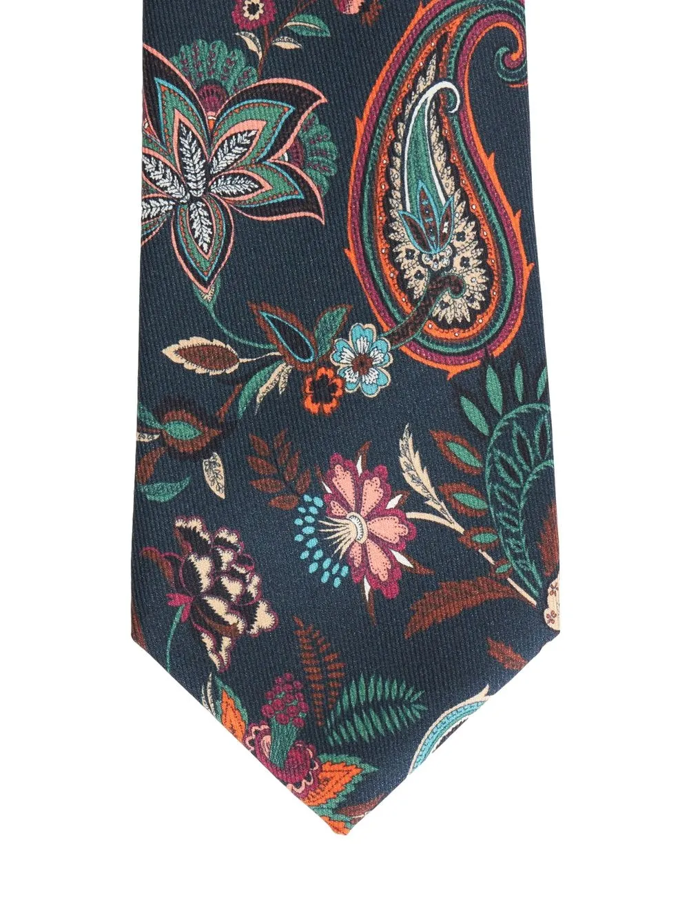 ETRO Stropdas met paisley-print - Blauw