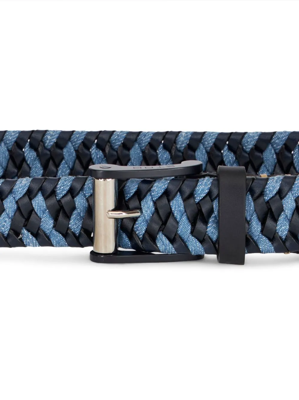 ETRO Riem met gevlochten detail - Blauw