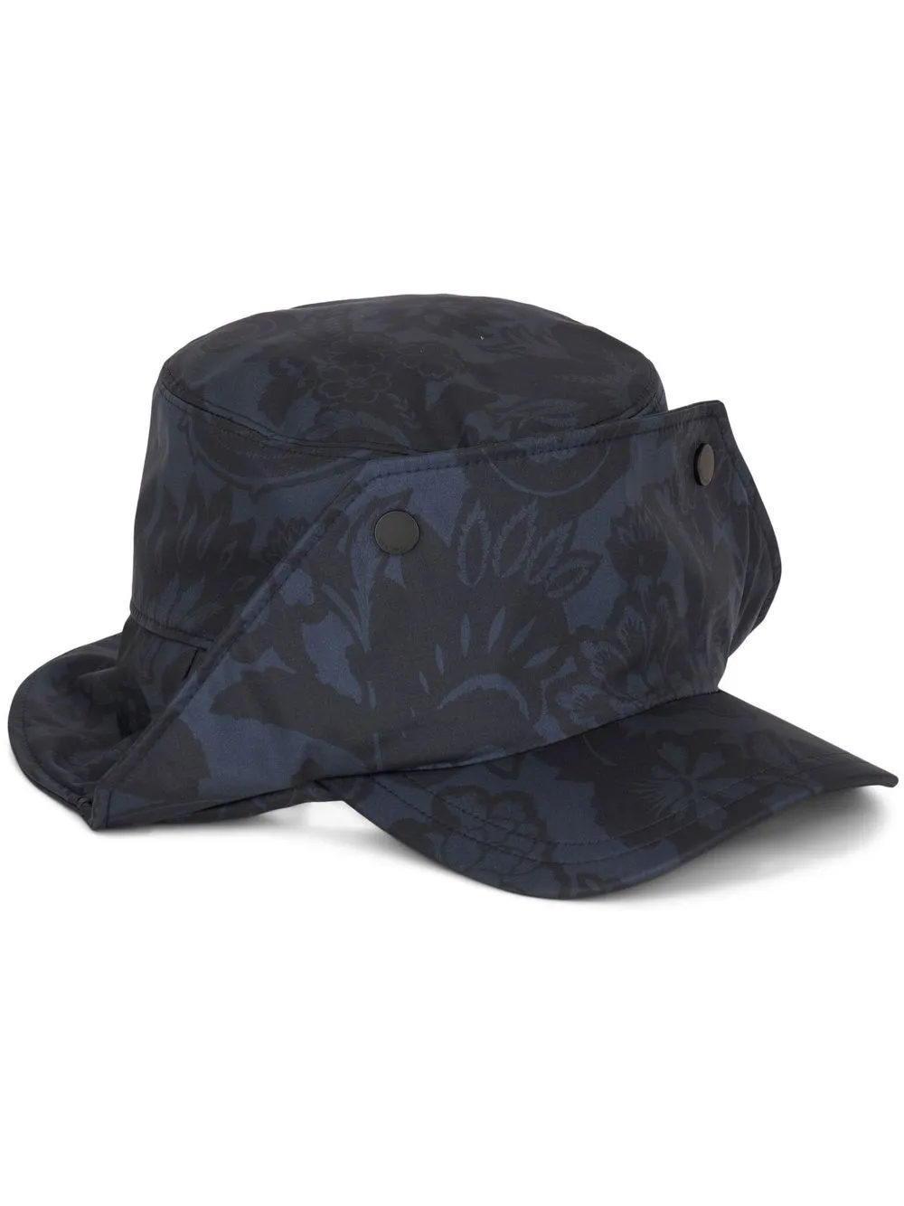 

ETRO paisley-print reversible cap - Blue