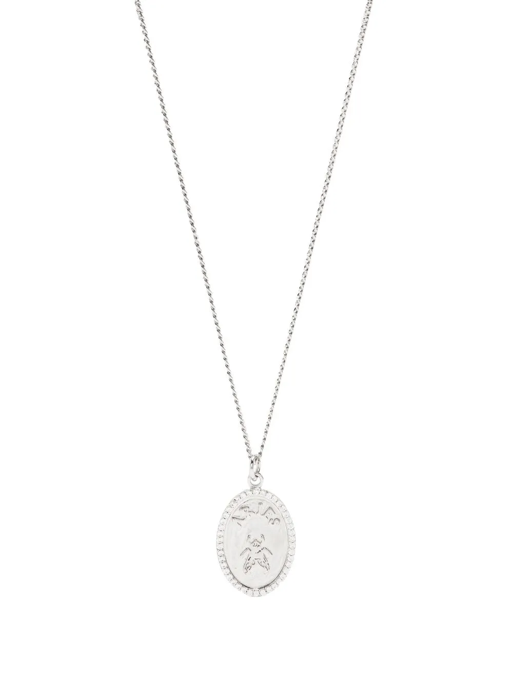 

Aries logo pendant necklace - Silver