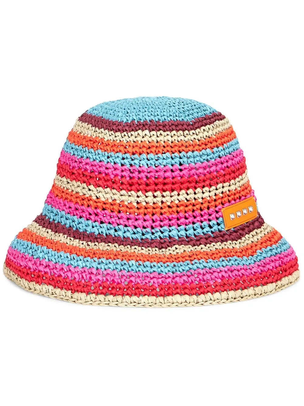 

ETRO crochet striped bucket hat - Multicolour
