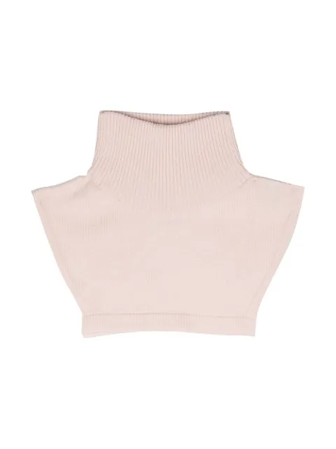 Barrie roll neck cashmere collar