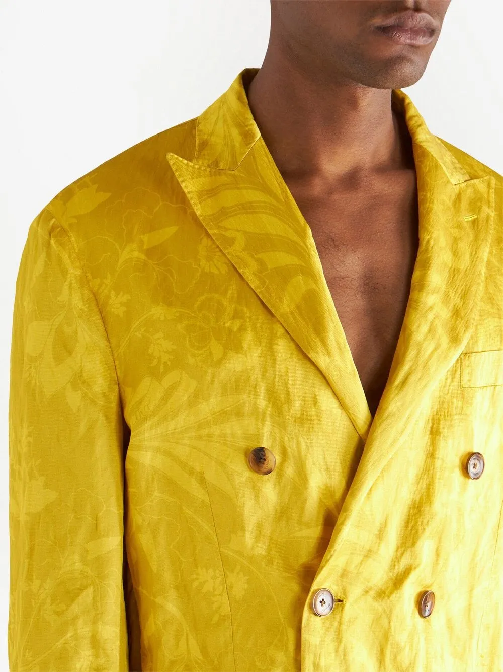 Mens yellow shop velvet blazer