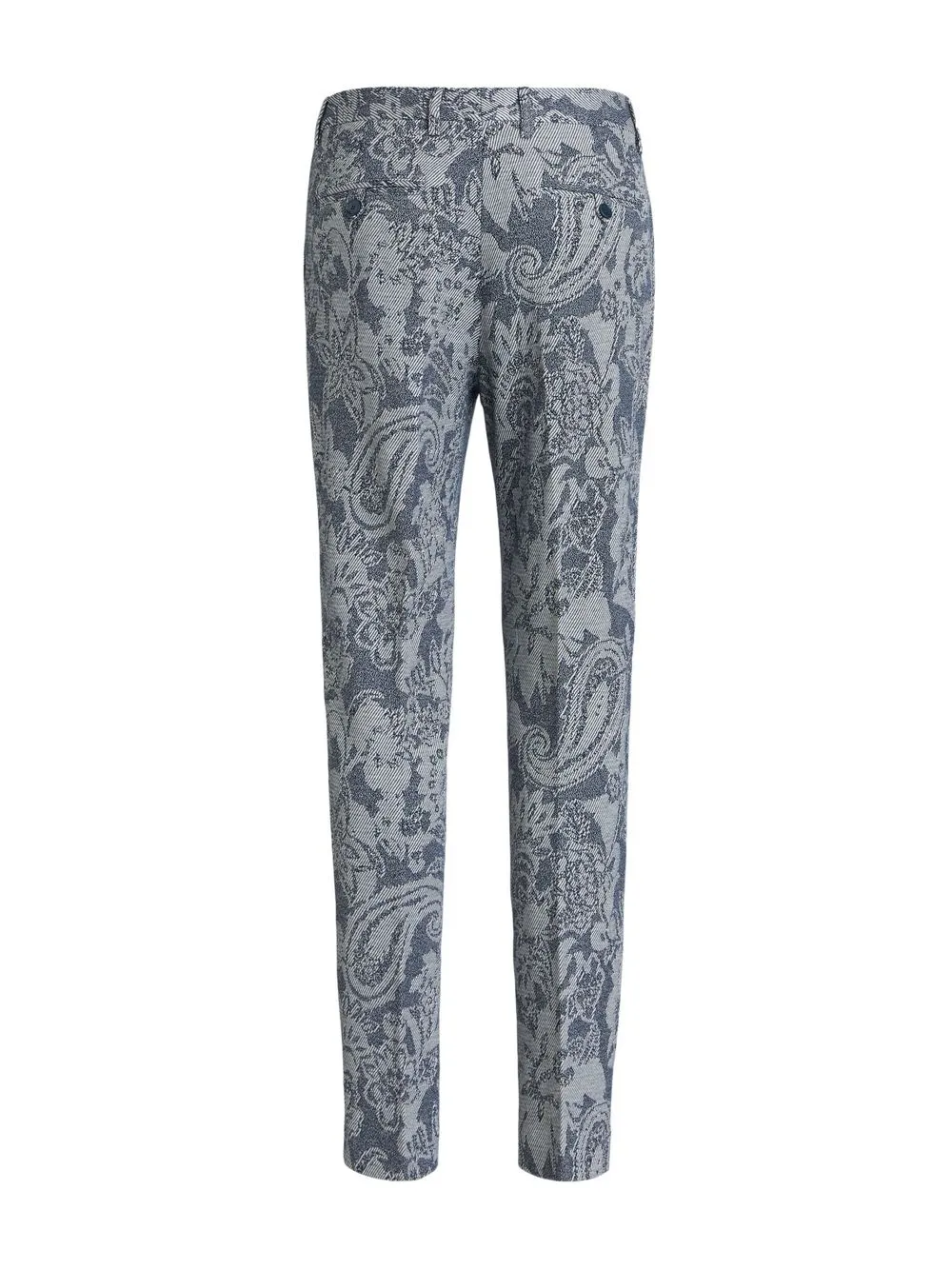 ETRO Broek met bloemenprint - Grijs
