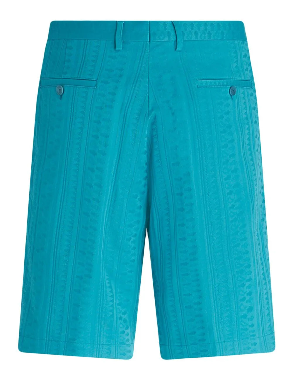ETRO Shorts met jacquard - Blauw