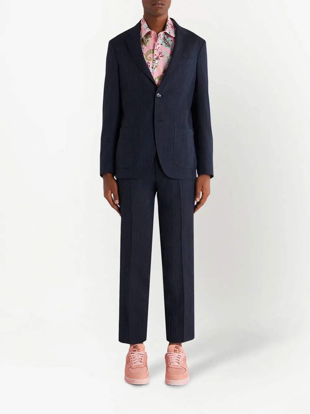 ETRO Wollen pak - Blauw