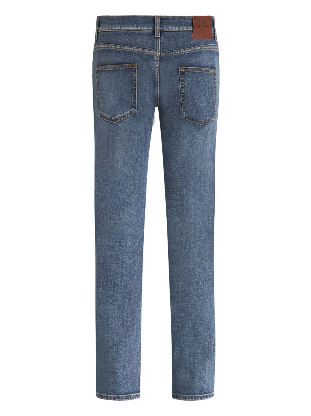 ETRO Jeans met paisley-print - Blauw