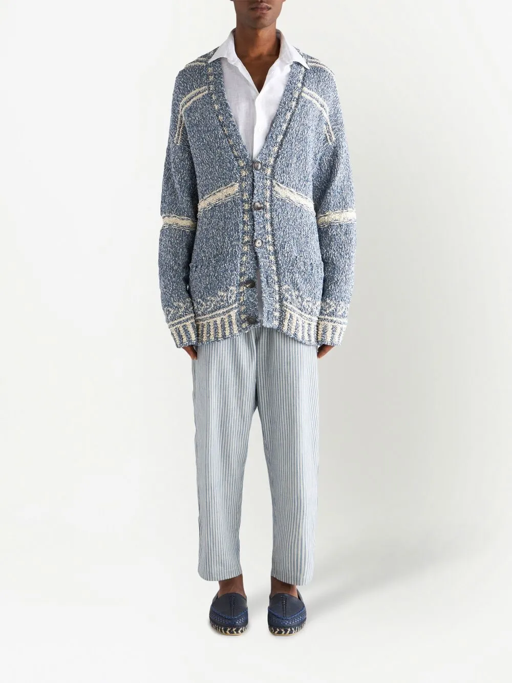 ETRO Gebreid vest - Blauw