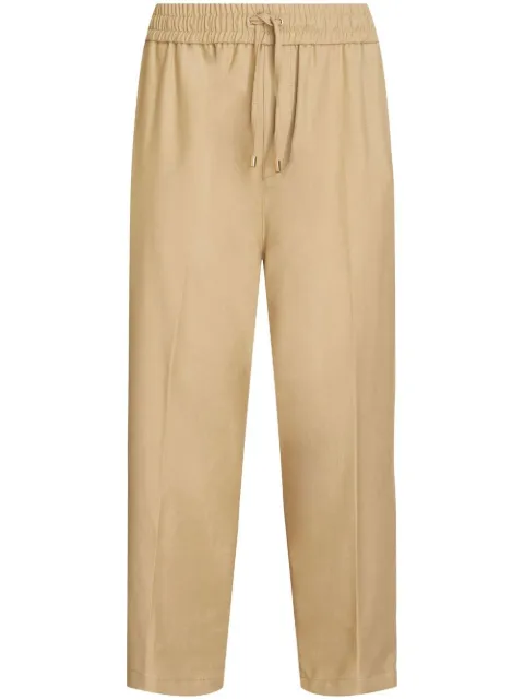 ETRO elasticated-waist straight-leg trousers