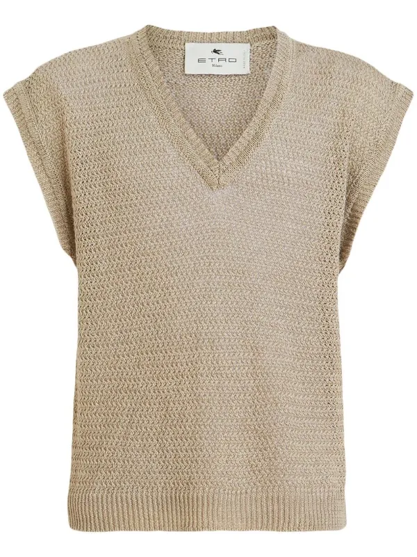 Beige vest sale dame