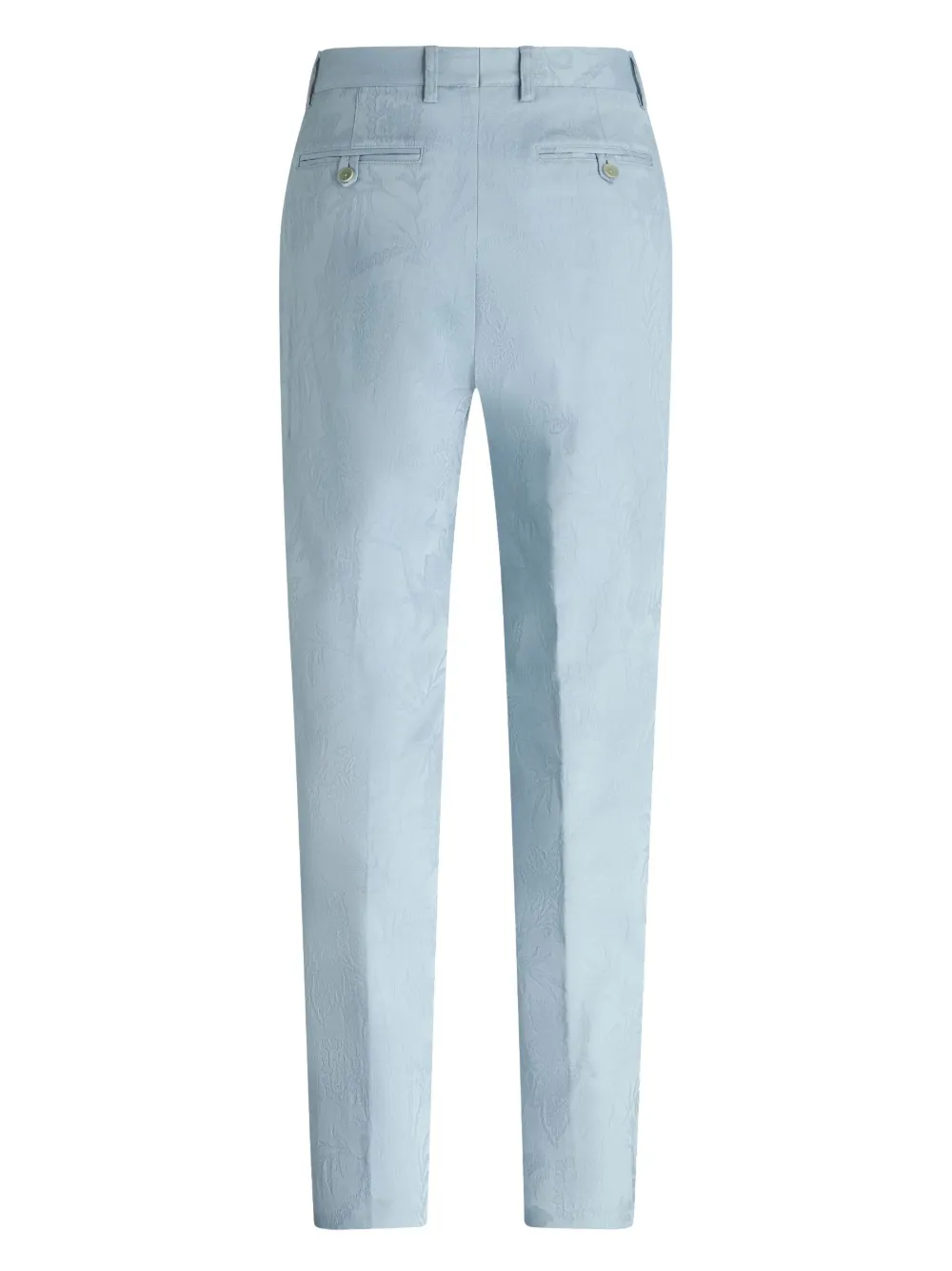 ETRO Broek met jacquard print - Blauw