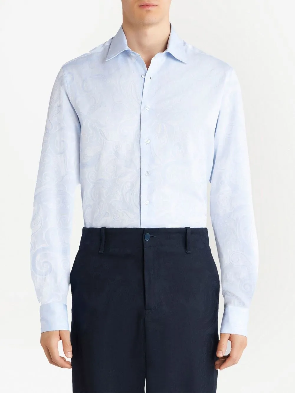 ETRO Overhemd met paisley-print - Blauw