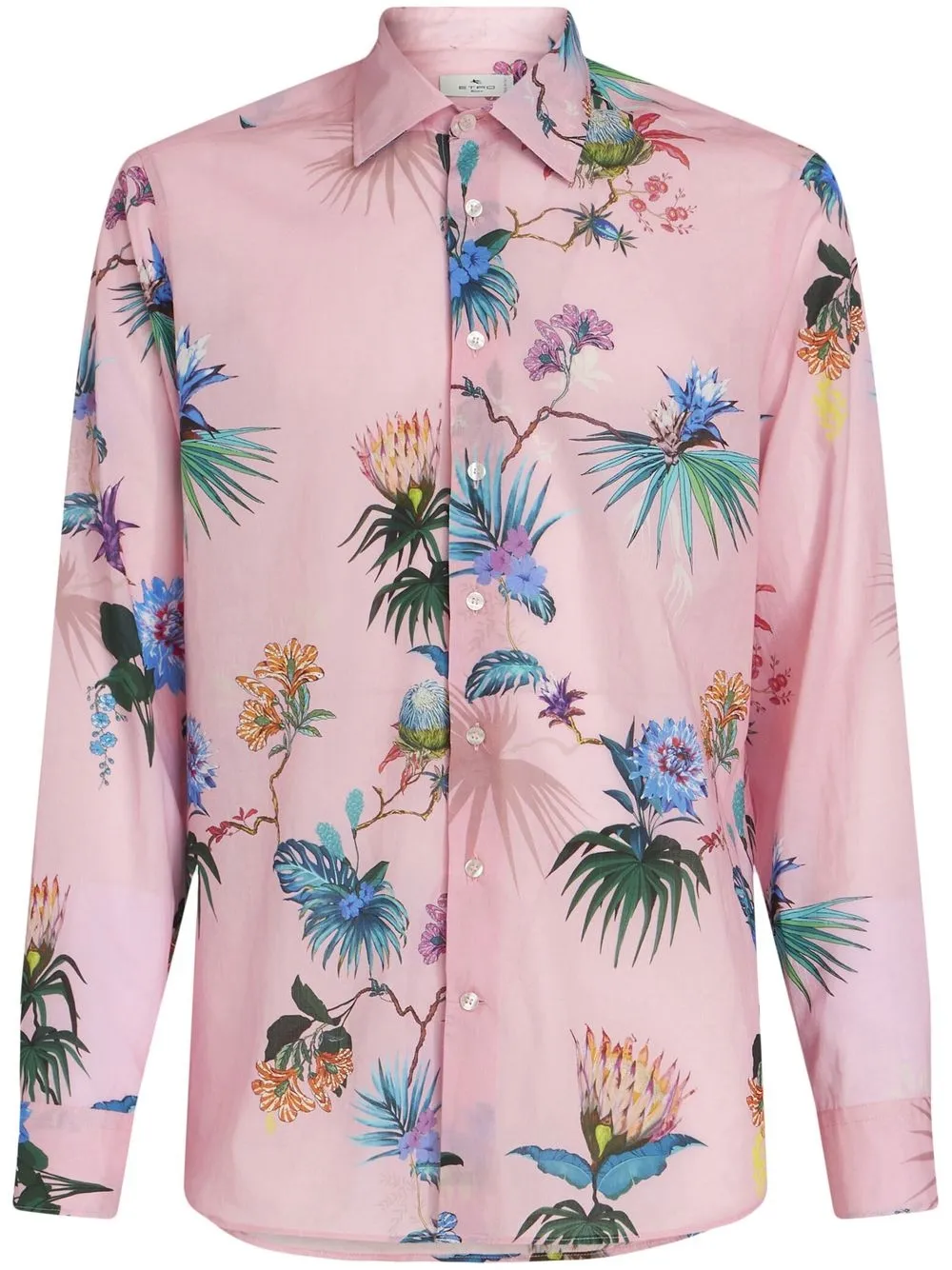 

ETRO floral print shirt - Pink