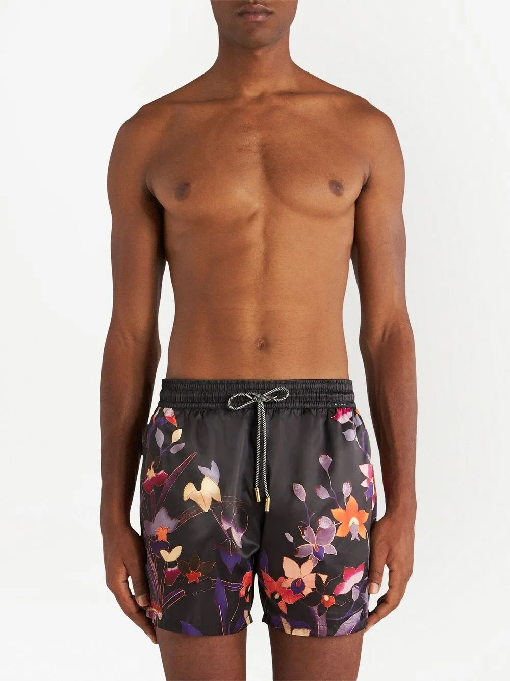 ETRO Zwembroek met bloemenprint - Paars