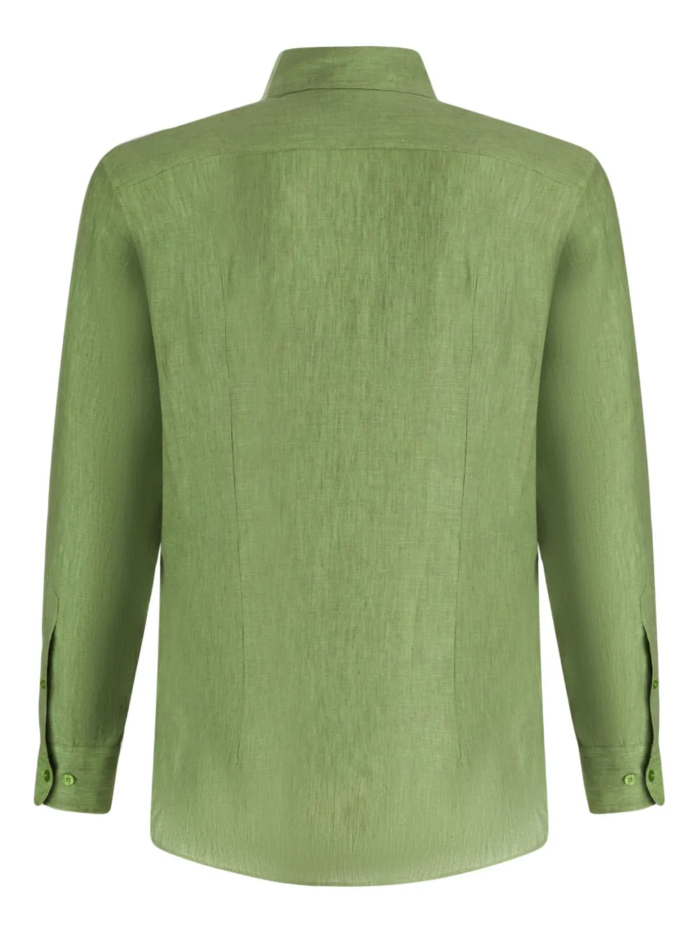 ETRO Overhemd met geborduurd logo - Groen
