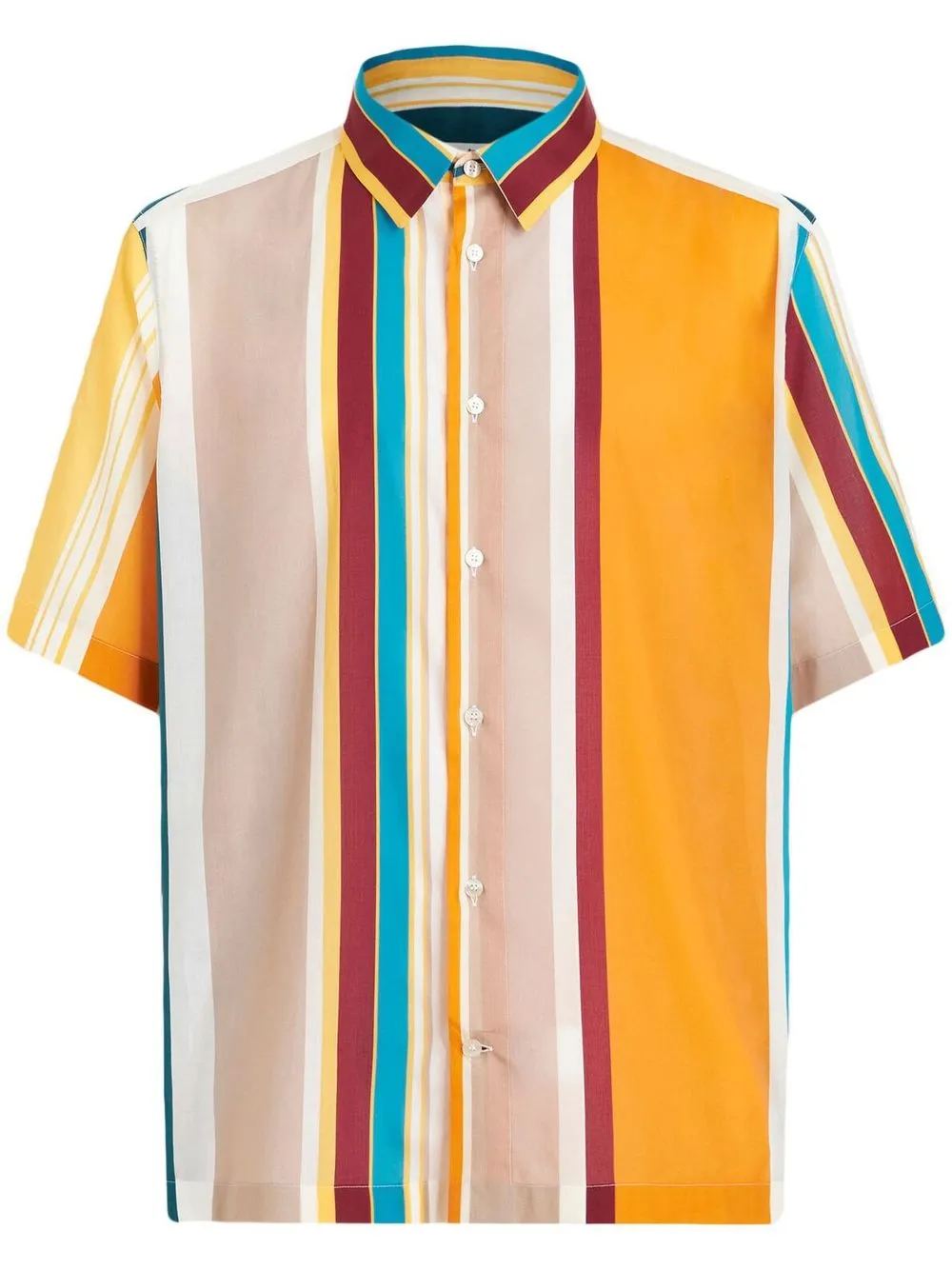 

ETRO vertical-stripe shirt - Neutrals