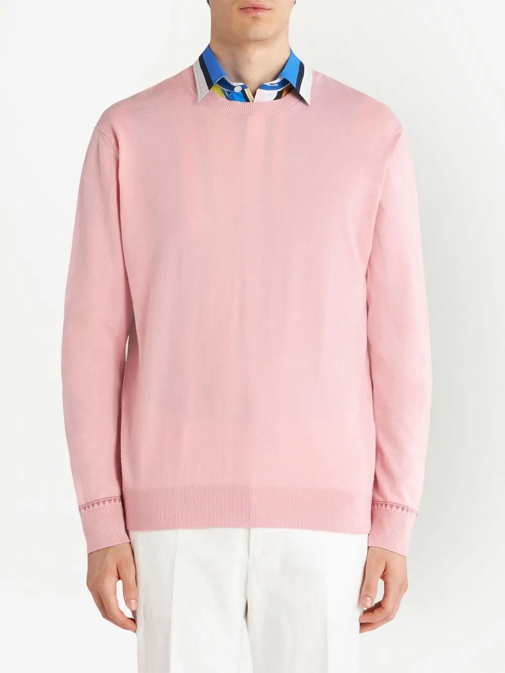 ETRO Trui met ronde hals - Roze