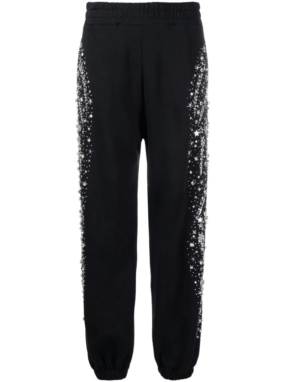 

MSGM crystal-embellished track pants - Black
