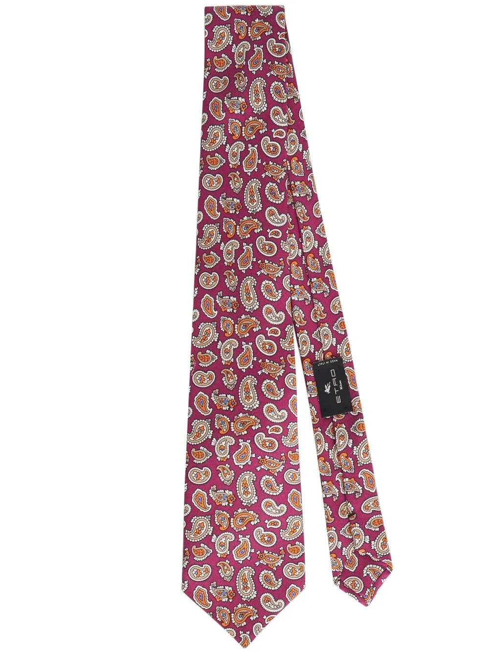 

ETRO all-over paisley-print tie - Pink