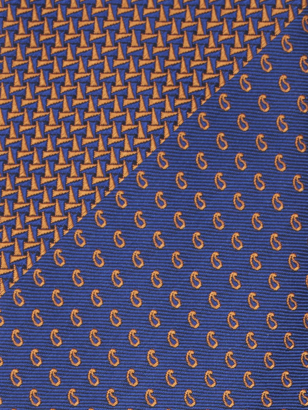 ETRO Stropdas met patroon - Blauw