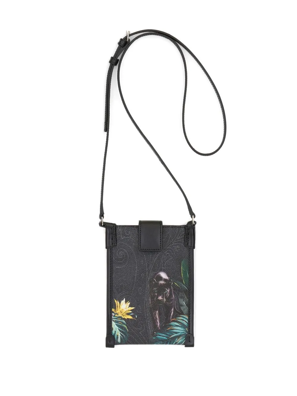 

ETRO funda para celular con estampado Panther - Negro