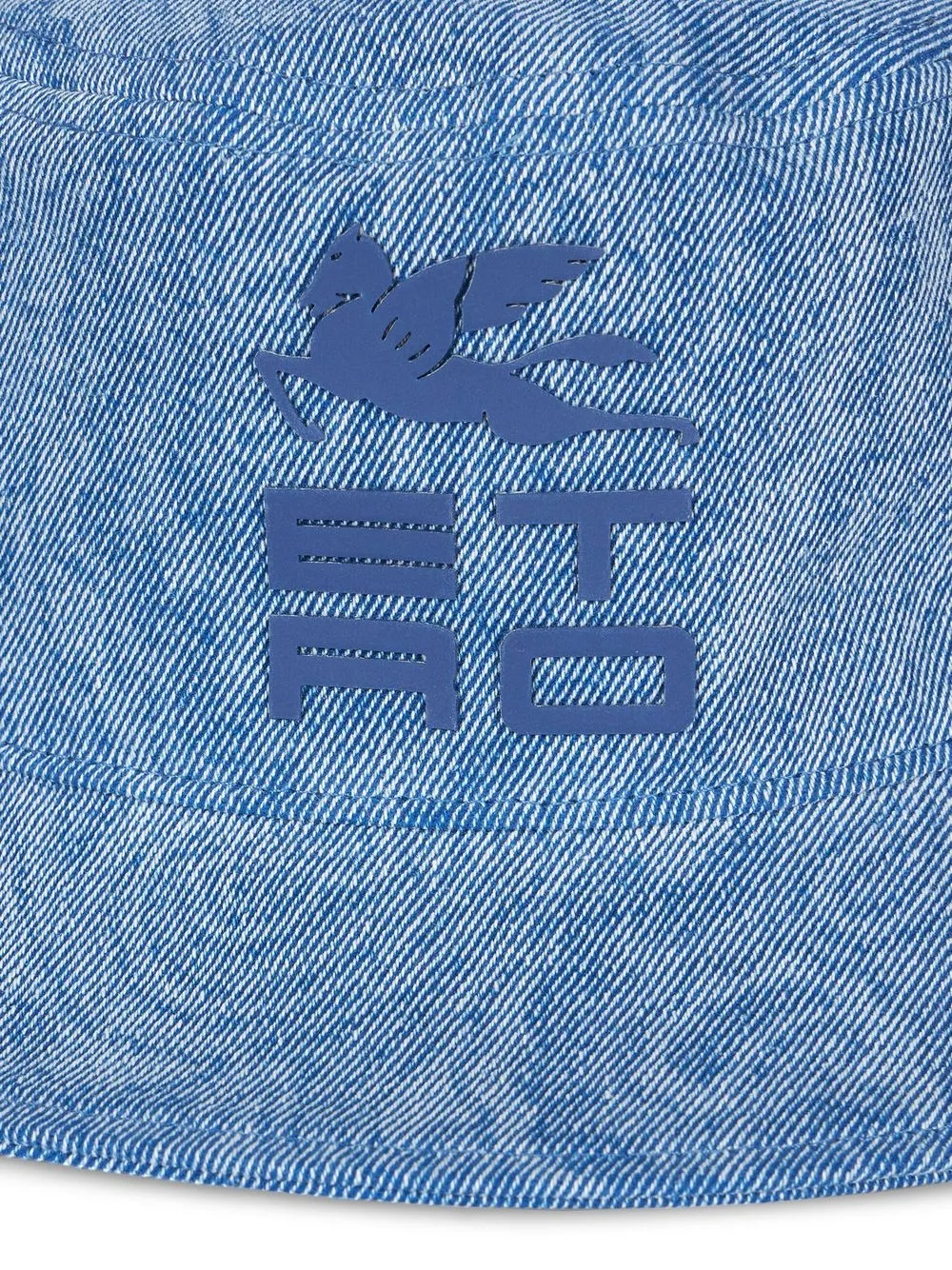 ETRO Vissershoed met logopatch - Blauw
