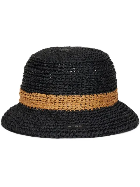 ETRO - woven bucket hat