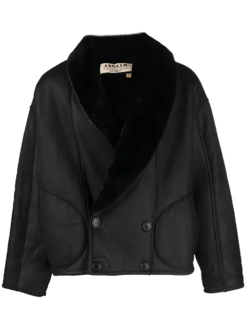 A.N.G.E.L.O. Vintage Cult - 1980s double-breasted sheepskin jacket