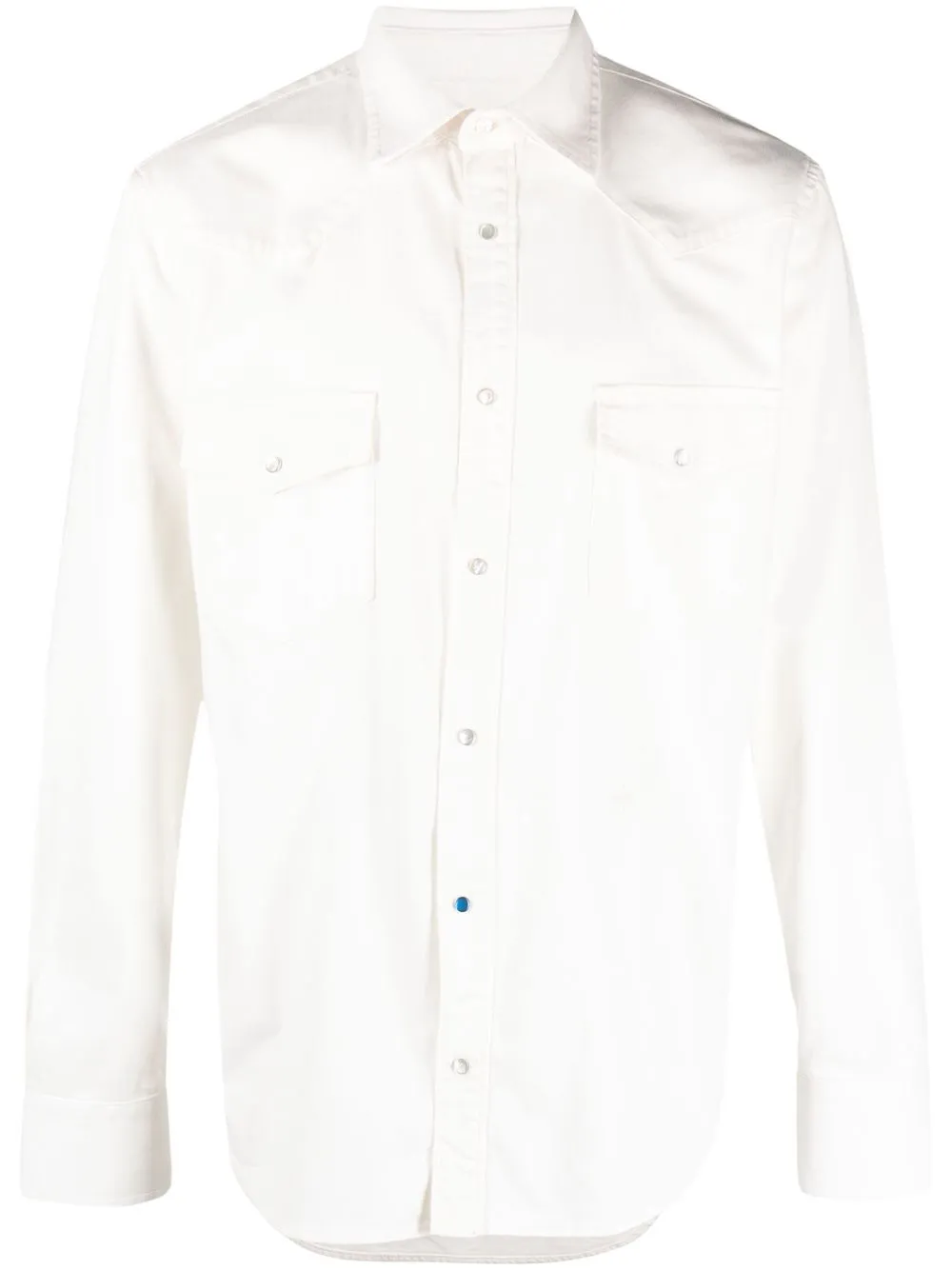 

Jacob Cohën chest-pocket cotton shirt - White