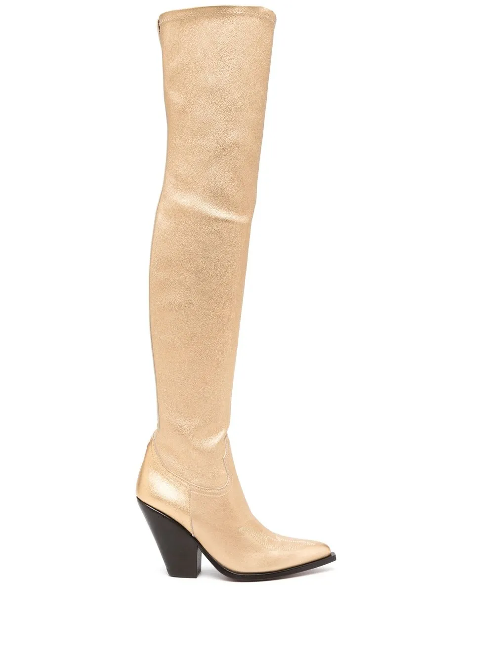 

Sonora over-the-knee length 105mm boots - Gold