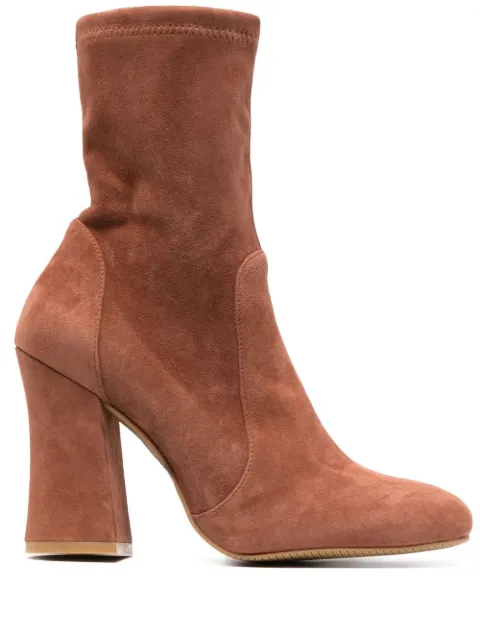 Stuart Weitzman 100mm block-heel boots