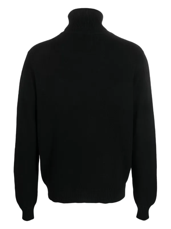 Barrie タートルネック カシミアセーター | ブラック | FARFETCH JP