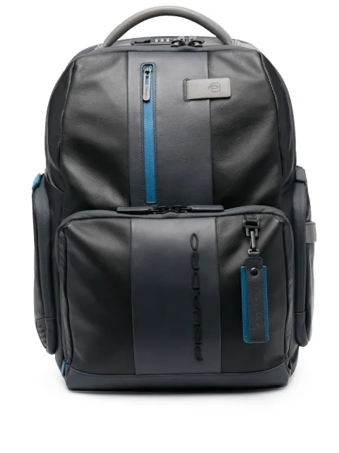 PIQUADRO debossed-logo detail backpack