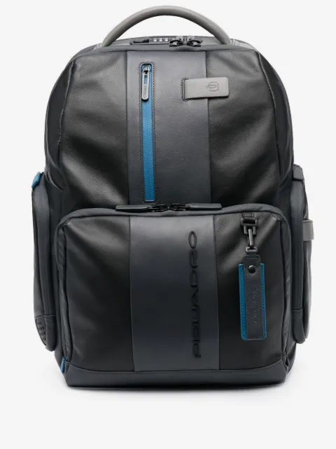 PIQUADRO debossed-logo detail backpack