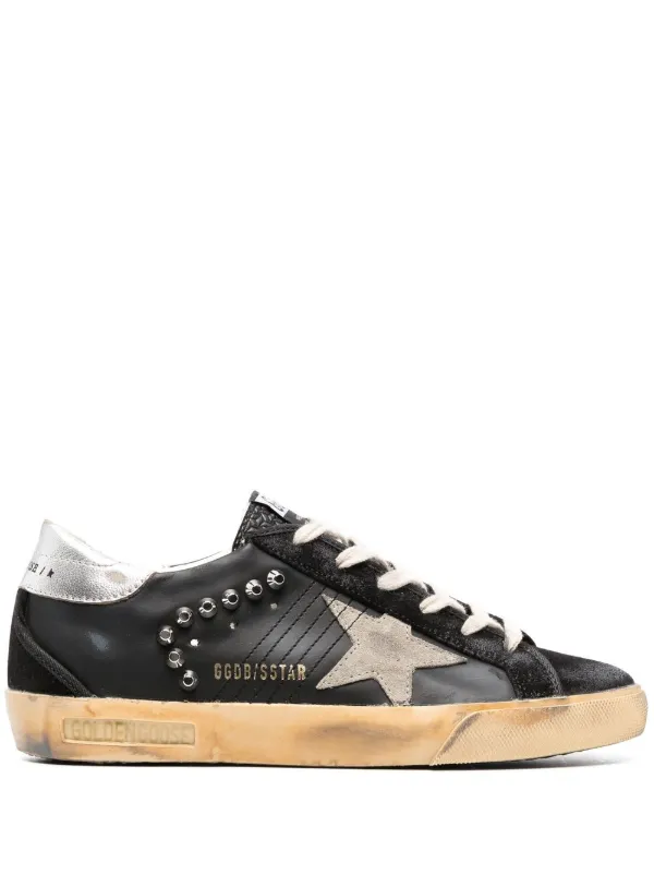 Golden Goose Super Star low top Sneakers Black FARFETCH CA