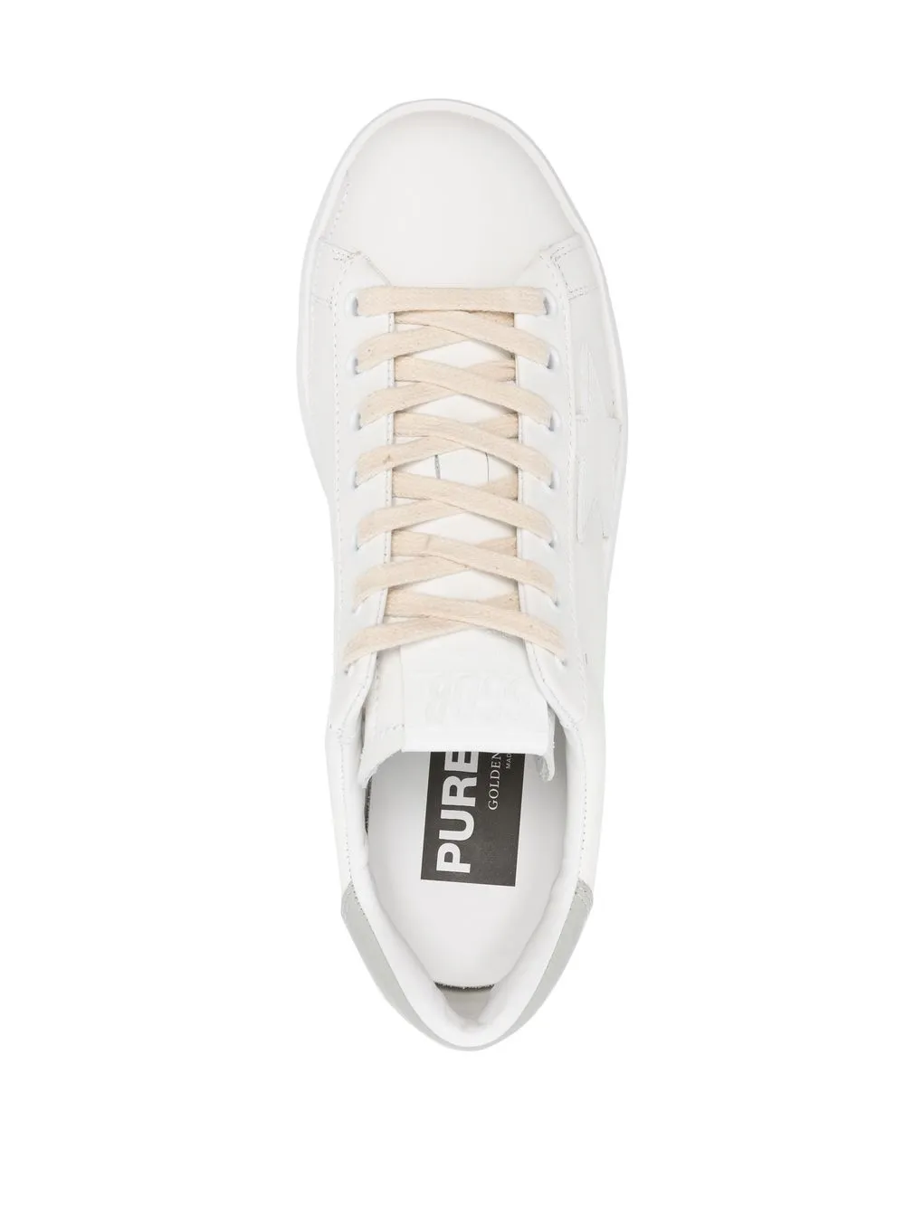 Golden Goose Pure Star Low-top Sneakers In Weiss