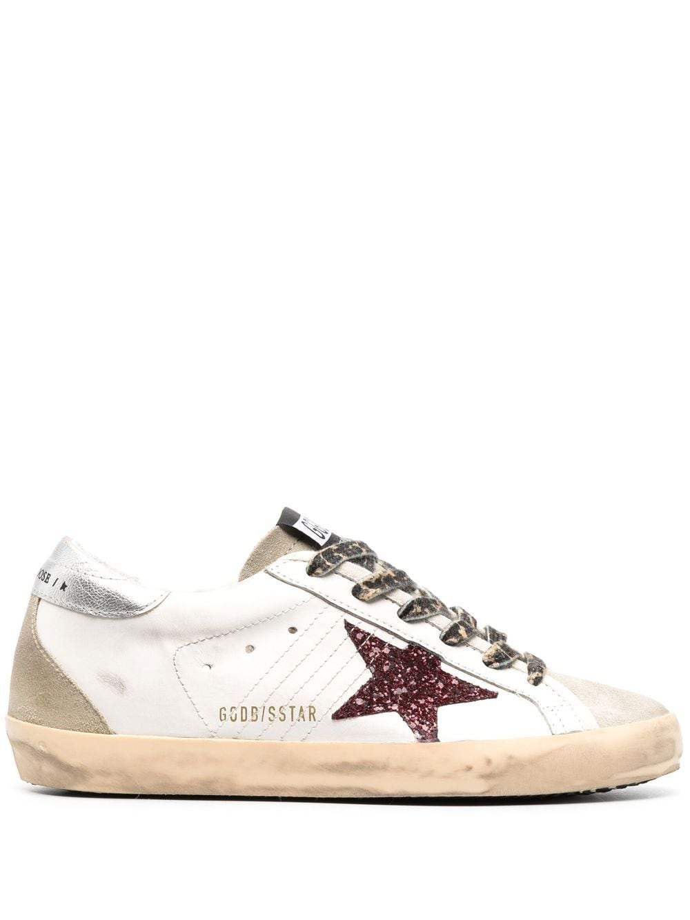 Golden Goose Super-star Low-top Sneakers In White