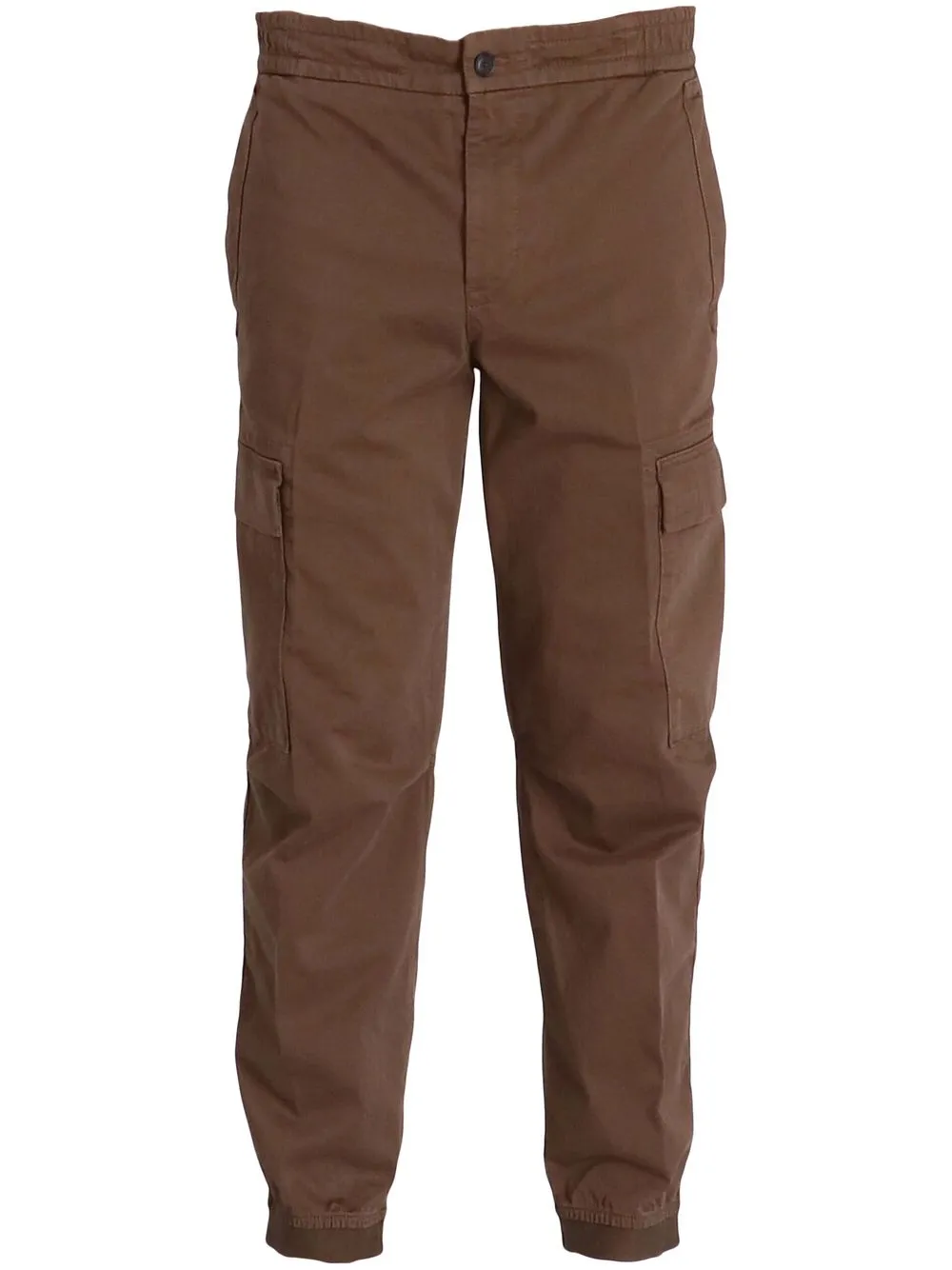

BOSS multi-pocket cotton cargo trousers - Brown