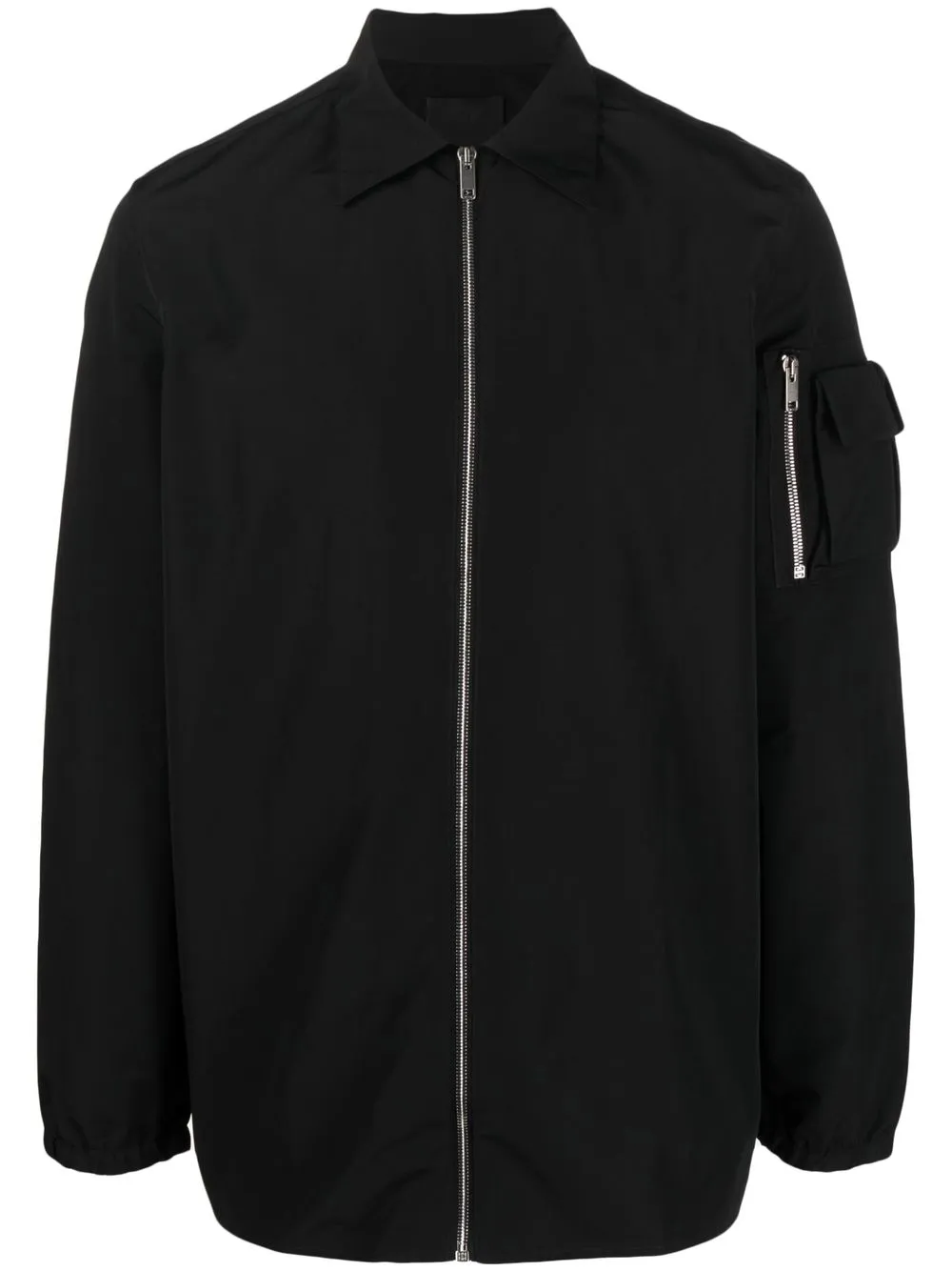 

Givenchy pocket-detail collared jacket - Black