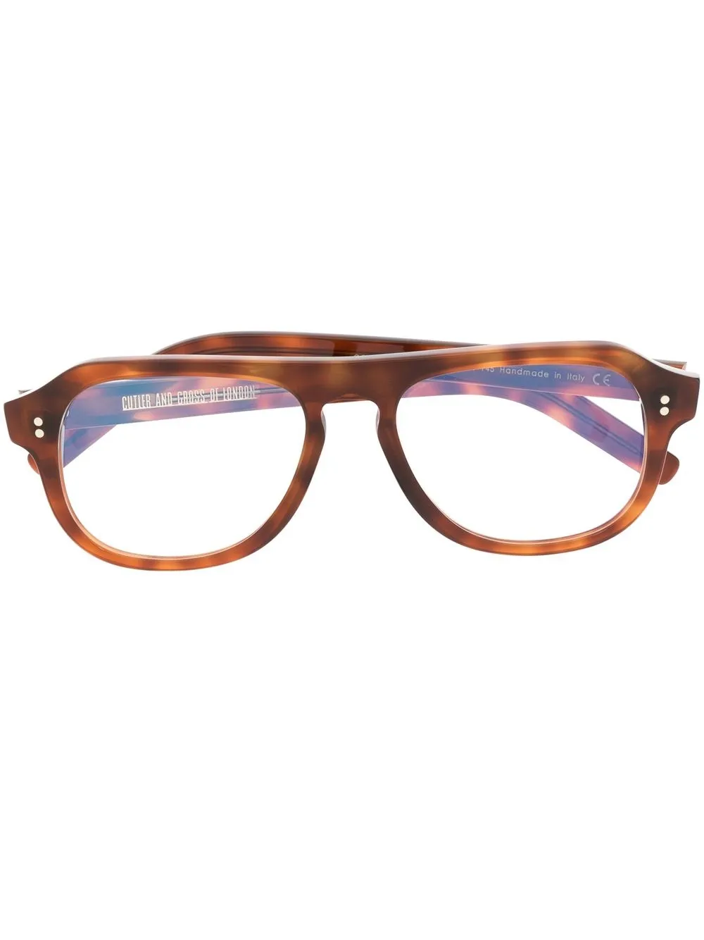 

Cutler & Gross 0822V2 pilot-frame glasses - Brown